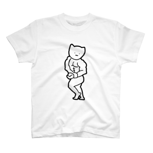 サイドチェスト猫 Regular Fit T-Shirt