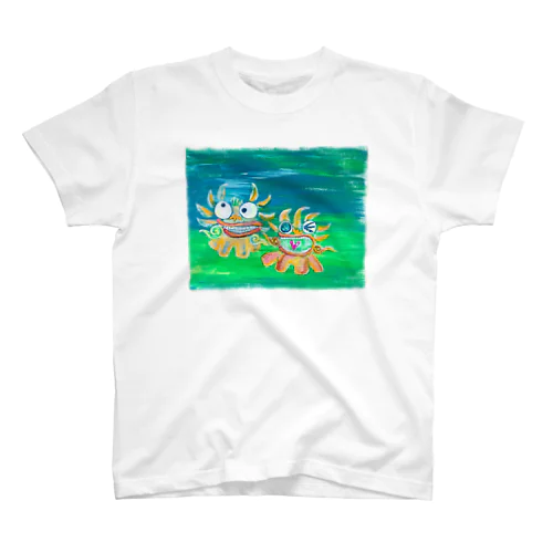 嬉しぃさ～楽しぃさ～ Regular Fit T-Shirt