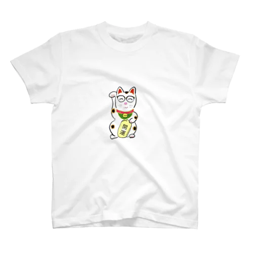 メガネ招き猫 スタンダードTシャツ