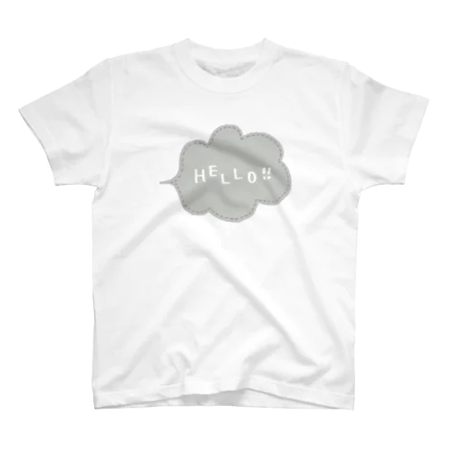 HELLO！！ Regular Fit T-Shirt