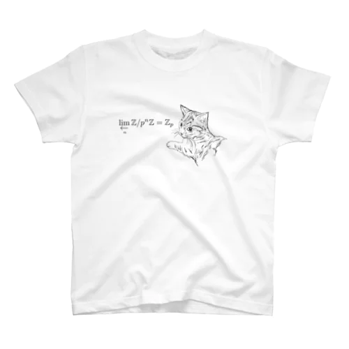 p-adic Cat Regular Fit T-Shirt