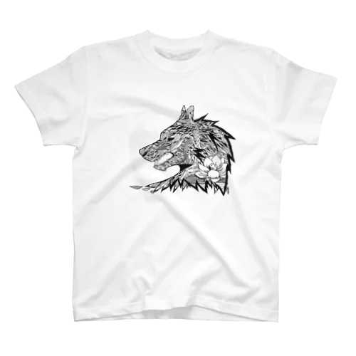 狼と蓮 スタンダードTシャツ