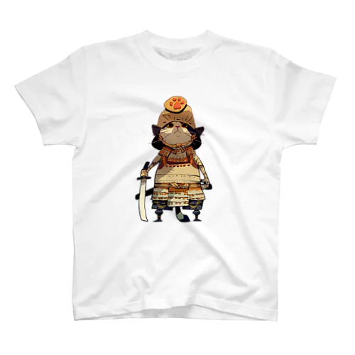Cat Samurai Regular Fit T-Shirt
