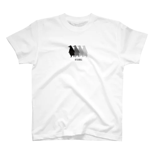 penguin_afterimage_white Regular Fit T-Shirt