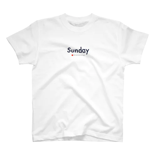 １週間シャツ　日曜日 スタンダードTシャツ