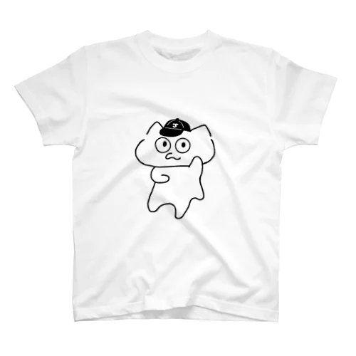 じゅるねこだって帽子被るもん スタンダードTシャツ