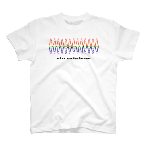 sin rainbow Regular Fit T-Shirt