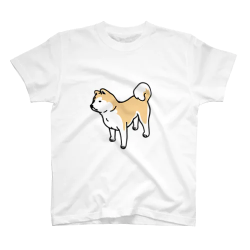 秋田犬 Regular Fit T-Shirt