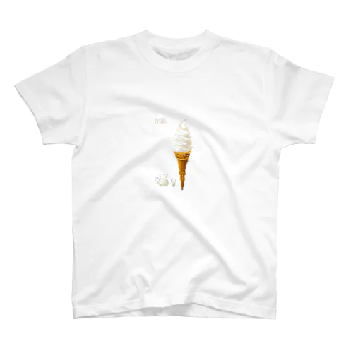 ミルクソフトクリーム Regular Fit T-Shirt