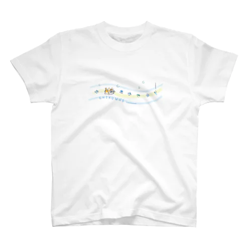 にゃんちく初およぎ Regular Fit T-Shirt