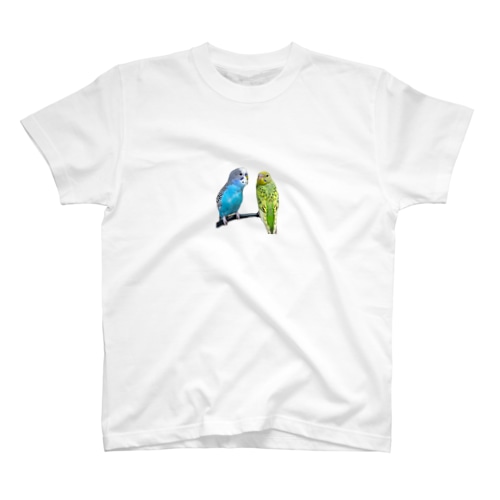 インコのアルちゃんテンちゃん Regular Fit T-Shirt