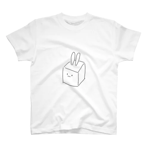 しかくうさぎ Regular Fit T-Shirt