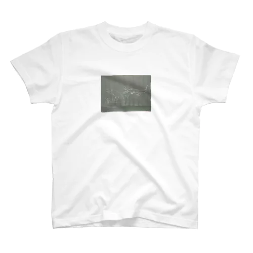 チョークアートわにくん&魚竜くん Regular Fit T-Shirt