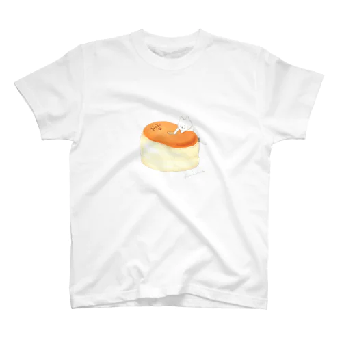 ネコぱんとスフレチーズケーキ スタンダードTシャツ