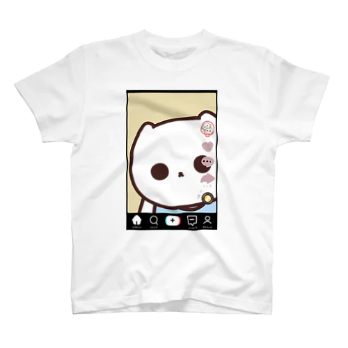 TikTokの撮り方が分からなかった。 スタンダードTシャツ