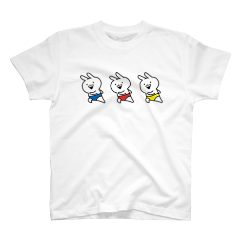 うさぎゅーん！パンツたいそう Regular Fit T-Shirt