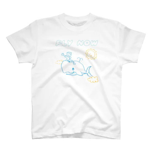 とぶくじら Regular Fit T-Shirt