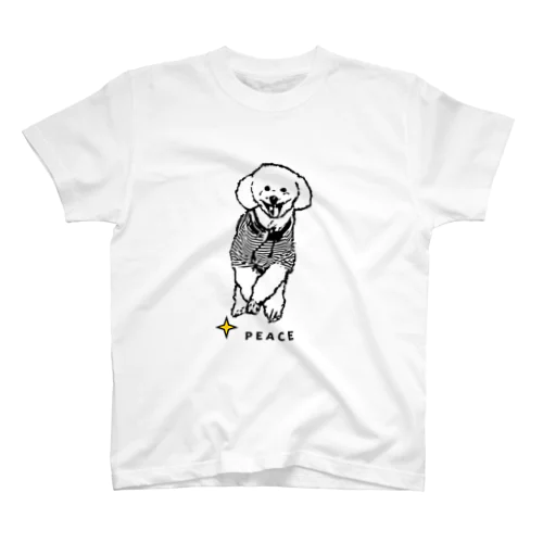 Peace runs 💛 Regular Fit T-Shirt