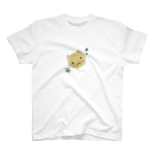 ぽわぽわねこ Regular Fit T-Shirt