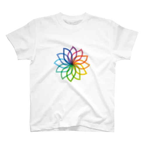 Color Flower Regular Fit T-Shirt