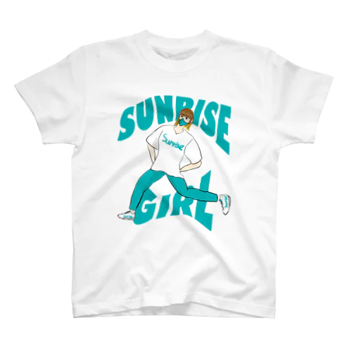 Sunrise girl スタンダードTシャツ