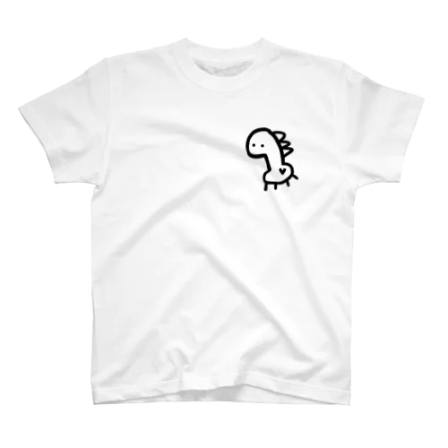 はーとのきょうりゅう Regular Fit T-Shirt