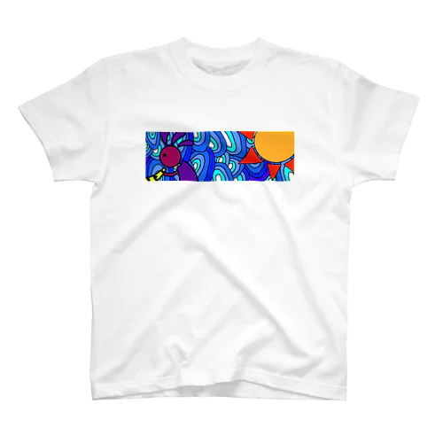 海の日のココペリ Regular Fit T-Shirt