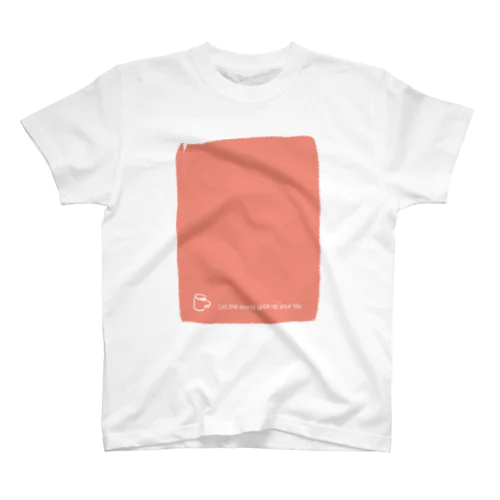 【英語表記版】カフェトーク標語T スタンダードTシャツ