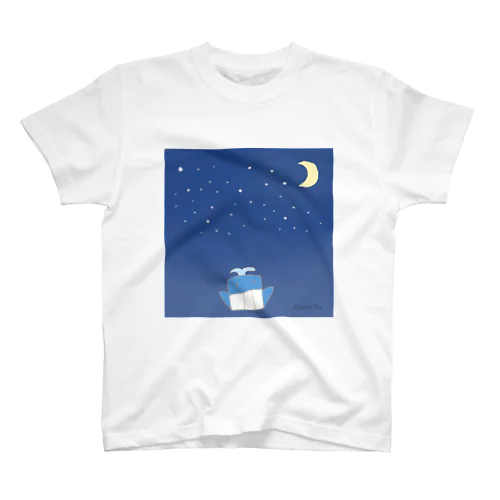 クジラくんと星空 スタンダードTシャツ