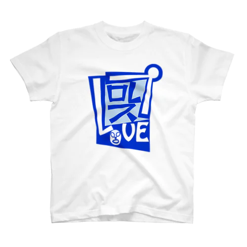 プロレスlove【blue】デザイン Regular Fit T-Shirt