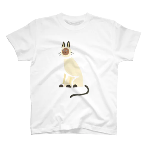 シャム猫 スタンダードTシャツ