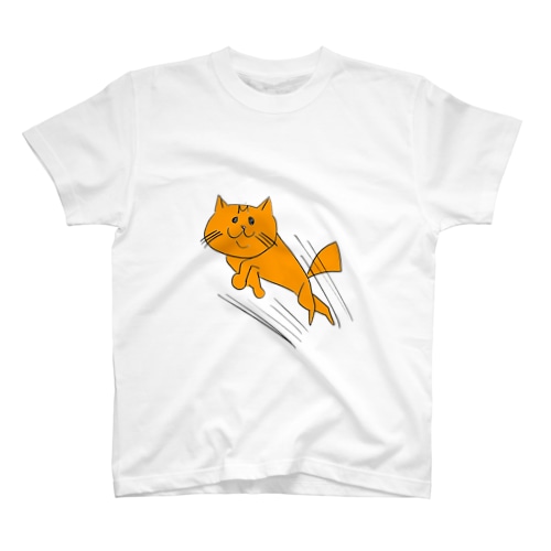 呼ばれた猫 Regular Fit T-Shirt