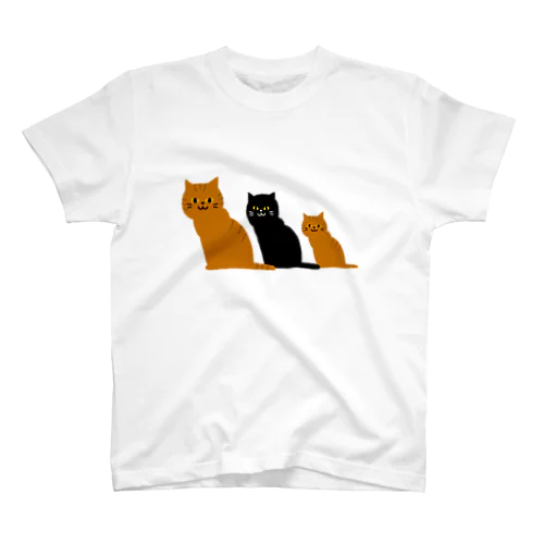 猫ねこネコ Regular Fit T-Shirt