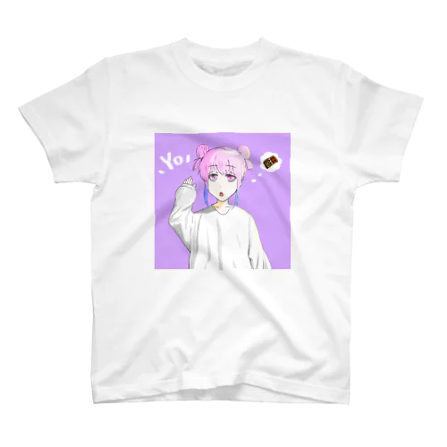 Yo! 甘いもの好き女の子 スタンダードTシャツ