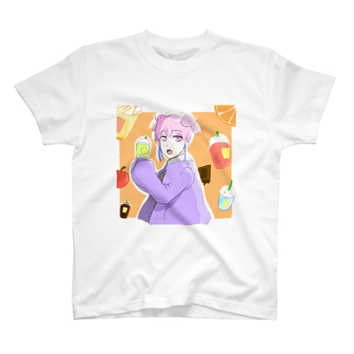 フラペチーノ大好き女の子 Regular Fit T-Shirt