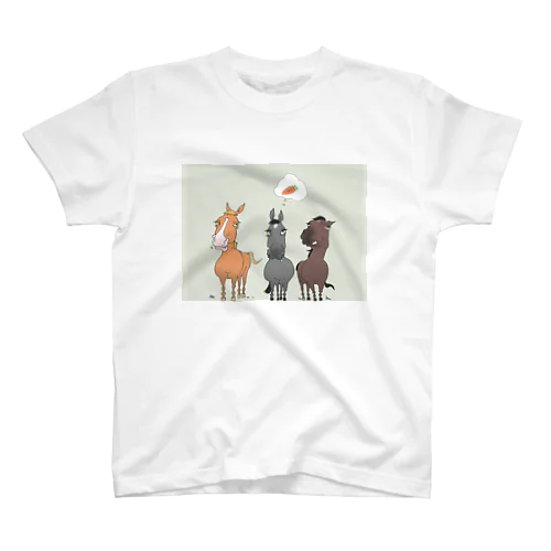 意味わからんけどそれが良い馬シリーズ スタンダードTシャツ