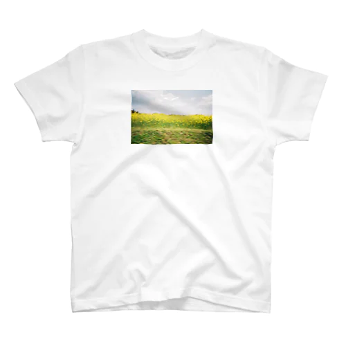 はしる菜の花 Regular Fit T-Shirt