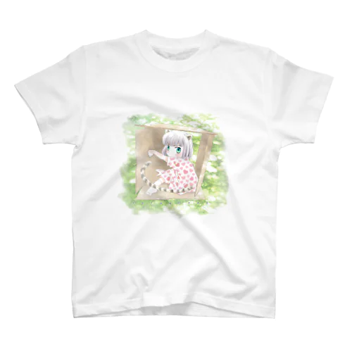 箱ねこ（芝） スタンダードTシャツ