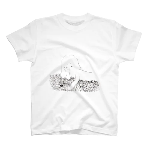 芝生の女 Regular Fit T-Shirt