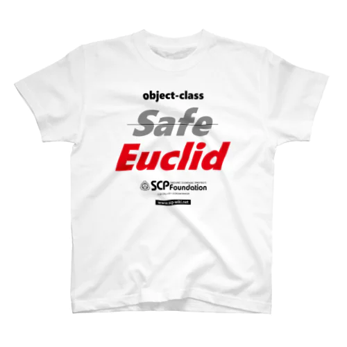 SCP_T-shirt_Euclid_ver2 スタンダードTシャツ