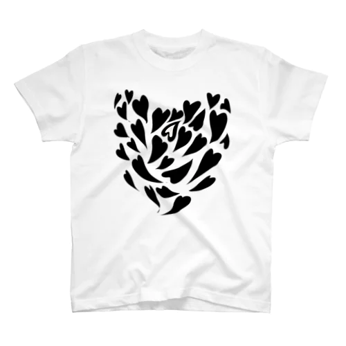 black heart ブラック　ハート スタンダードTシャツ