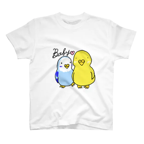 インコのすけとかく(カラー版) スタンダードTシャツ