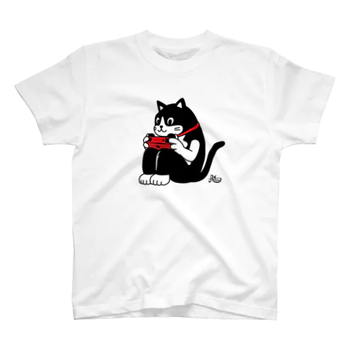 猫背ゲーマー Regular Fit T-Shirt