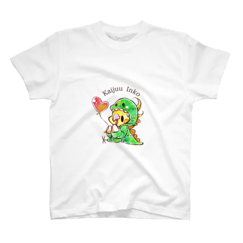 かいじゅうインコちゃん Regular Fit T-Shirt