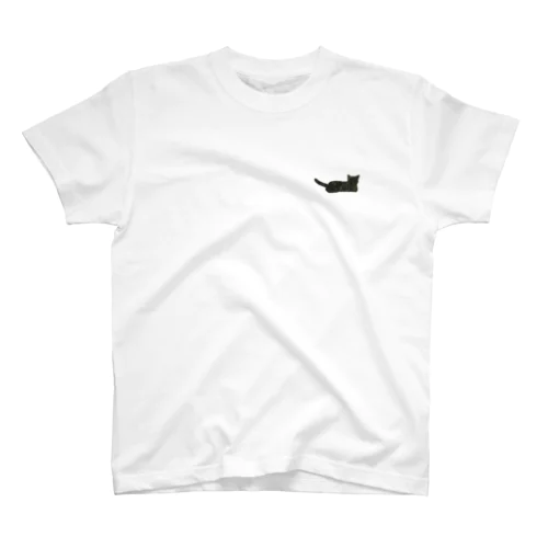 くつろぐ猫Tシャツ Regular Fit T-Shirt