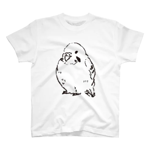 シンプルなセキセイインコ スタンダードTシャツ