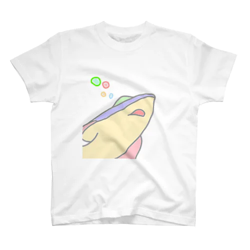 下からサメ スタンダードTシャツ