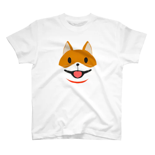 シンプルな柴犬 スタンダードTシャツ