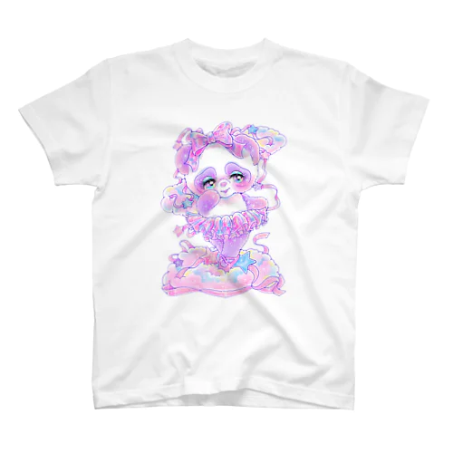 星プリマのバレエパンダちゃん♡ ˚✧₊⁎⁺˳✧༚ Regular Fit T-Shirt