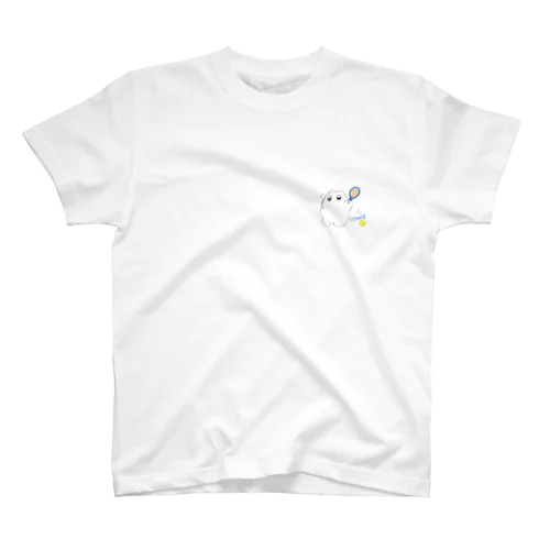 できないうさぎ(tennis) スタンダードTシャツ